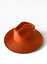 將圖片載入圖庫檢視器 Chapeau Bohème Orange – Pièce unique BASIC