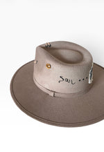 將圖片載入圖庫檢視器 Chapeau Bohème Taupe Soul – Pièce unique BASIC