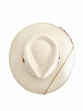 Charger l'image dans la galerie, Chapeau Bijoux FEDORA Ivoire