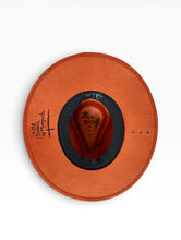 將圖片載入圖庫檢視器 Chapeau Bohème Orange – Pièce unique BASIC