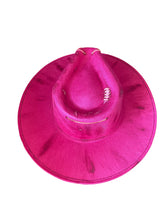Charger l'image dans la galerie, Chapeau Tye & Dye FEDORA Fushia