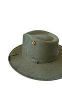 Charger l'image dans la galerie, Chapeau FEDORA Kaki Olive
