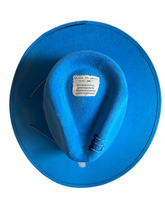 Charger l'image dans la galerie, Chapeau FEDORA Bleu flash