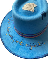 Charger l'image dans la galerie, Chapeau FEDORA Bleu flash