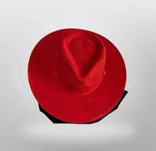 Charger l'image dans la galerie, Chapeau FEDORA Rouge avec personnalisation