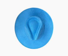 Charger l'image dans la galerie, Chapeau FEDORA Bleu flash avec personnalisation
