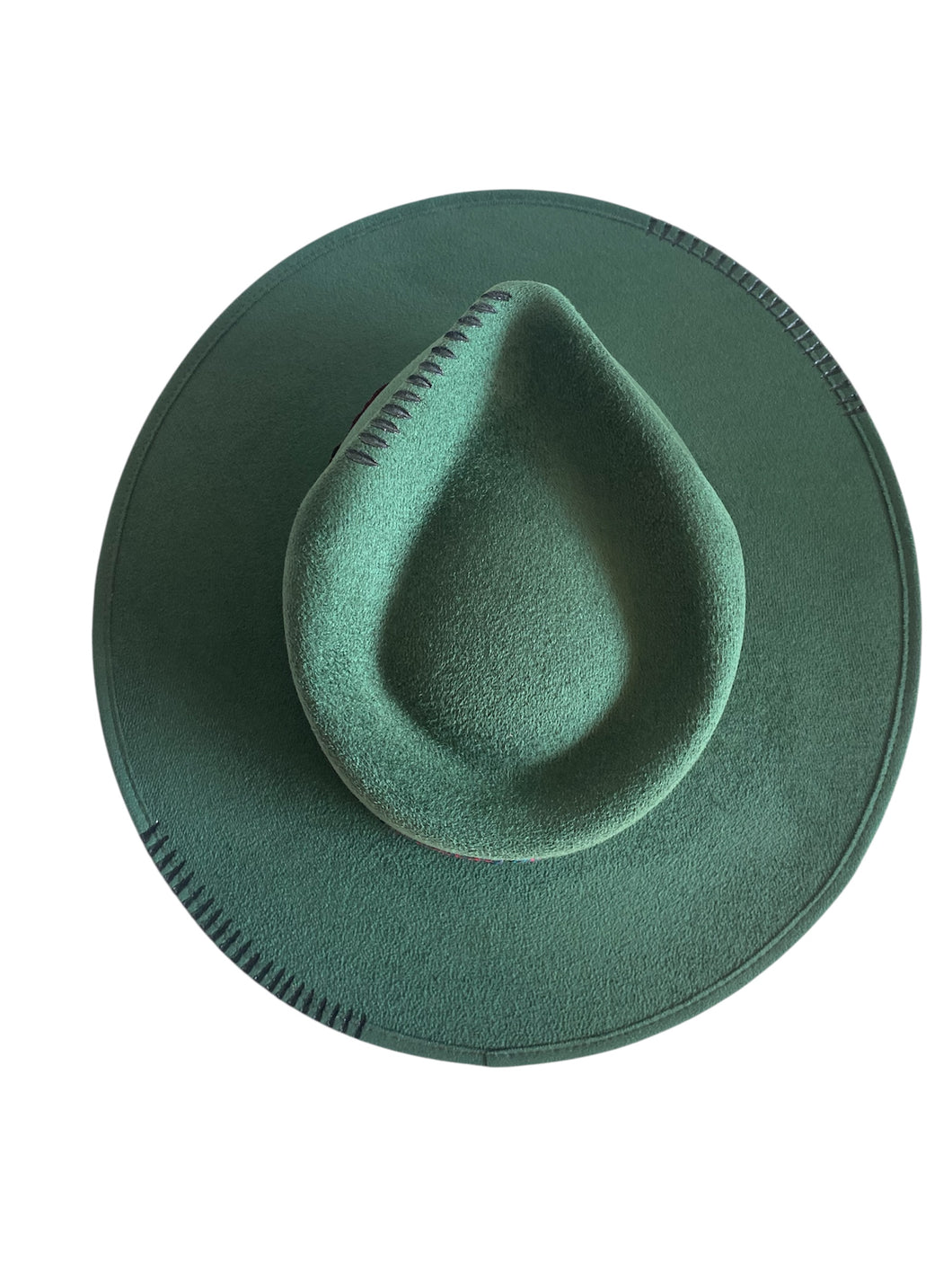 Chapeau FEDORA Vert