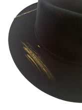 Charger l&#39;image dans la galerie, Chapeau FEDORA Noir
