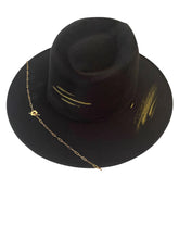 Charger l&#39;image dans la galerie, Chapeau FEDORA Noir
