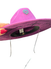 Charger l&#39;image dans la galerie, Chapeau FEDORA Violet
