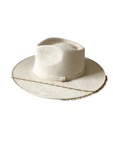 Charger l'image dans la galerie, Chapeau Bijoux FEDORA Ivoire
