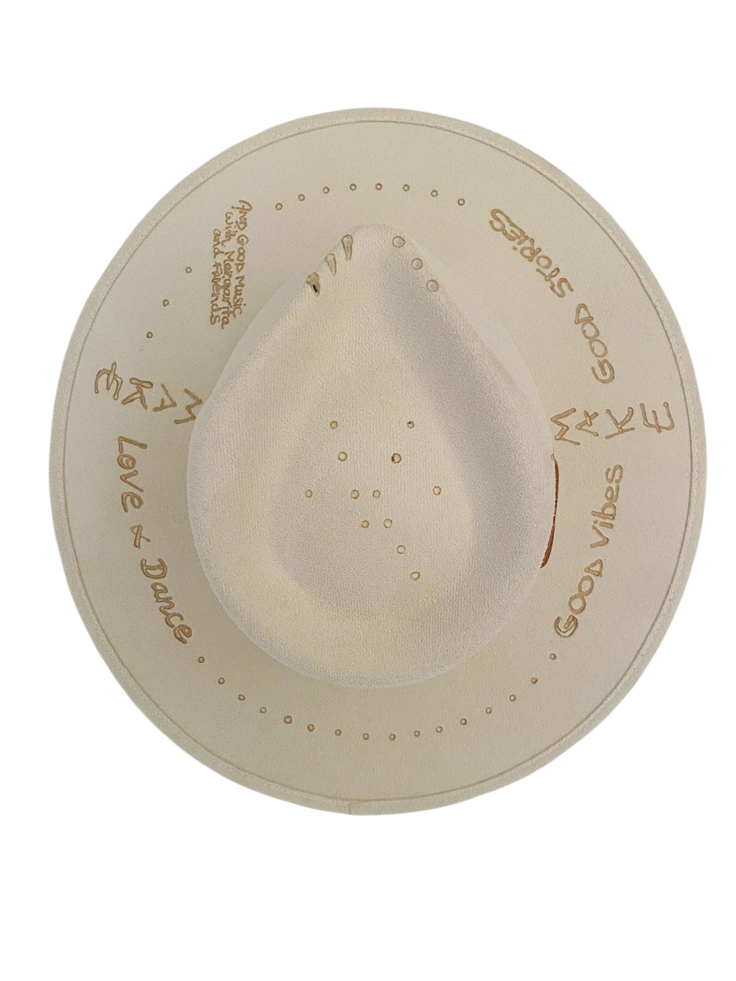 Chapeau FEDORA Ivoire