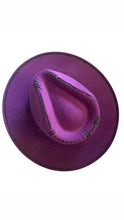 Charger l'image dans la galerie, Chapeau Symboles &amp; Pierre précieuse FEDORA Violet
