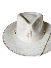 Charger l'image dans la galerie, Chapeau Bijoux FEDORA Ivoire
