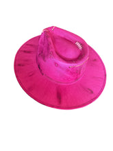 Charger l'image dans la galerie, Chapeau Tye &amp; Dye FEDORA Fushia
