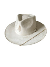 Charger l'image dans la galerie, Chapeau Bijoux FEDORA Ivoire
