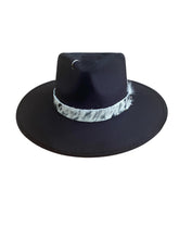 將圖片載入圖庫檢視器 Chapeau Bijou Piercing FEDORA Noir
