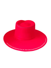 Carica l'immagine nel visualizzatore di Gallery, Chapeau FEDORA Rouge
