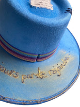 Charger l&#39;image dans la galerie, Chapeau FEDORA Bleu flash
