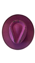 Charger l'image dans la galerie, Chapeau Symboles &amp; Pierre précieuse FEDORA Violet
