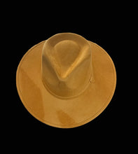 Charger l&#39;image dans la galerie, Chapeau FEDORA Moutarde avec personnalisation
