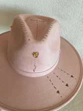 Charger l&#39;image dans la galerie, Chapeau FEDORA Vieux rose
