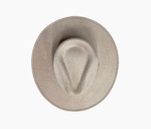 Charger l&#39;image dans la galerie, Chapeau FEDORA Taupe avec personnalisation
