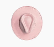 Charger l&#39;image dans la galerie, Chapeau FEDORA Vieux Rose avec personnalisation
