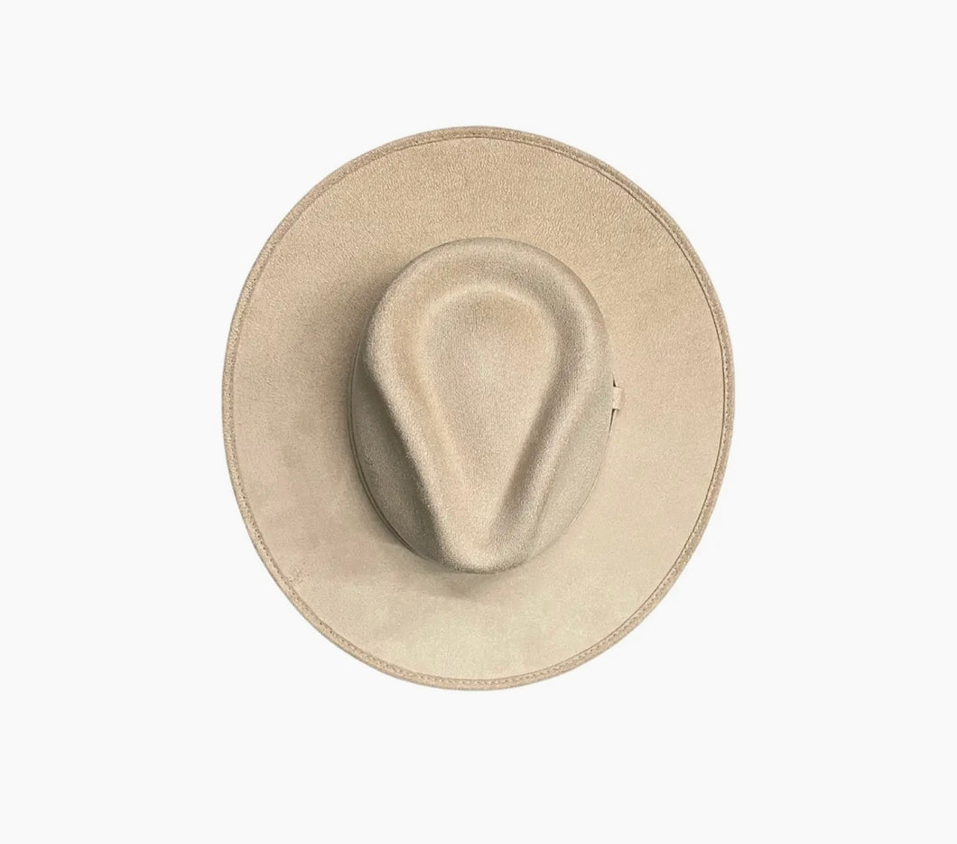Chapeau FEDORA CLASSICO Beige avec personnalisation